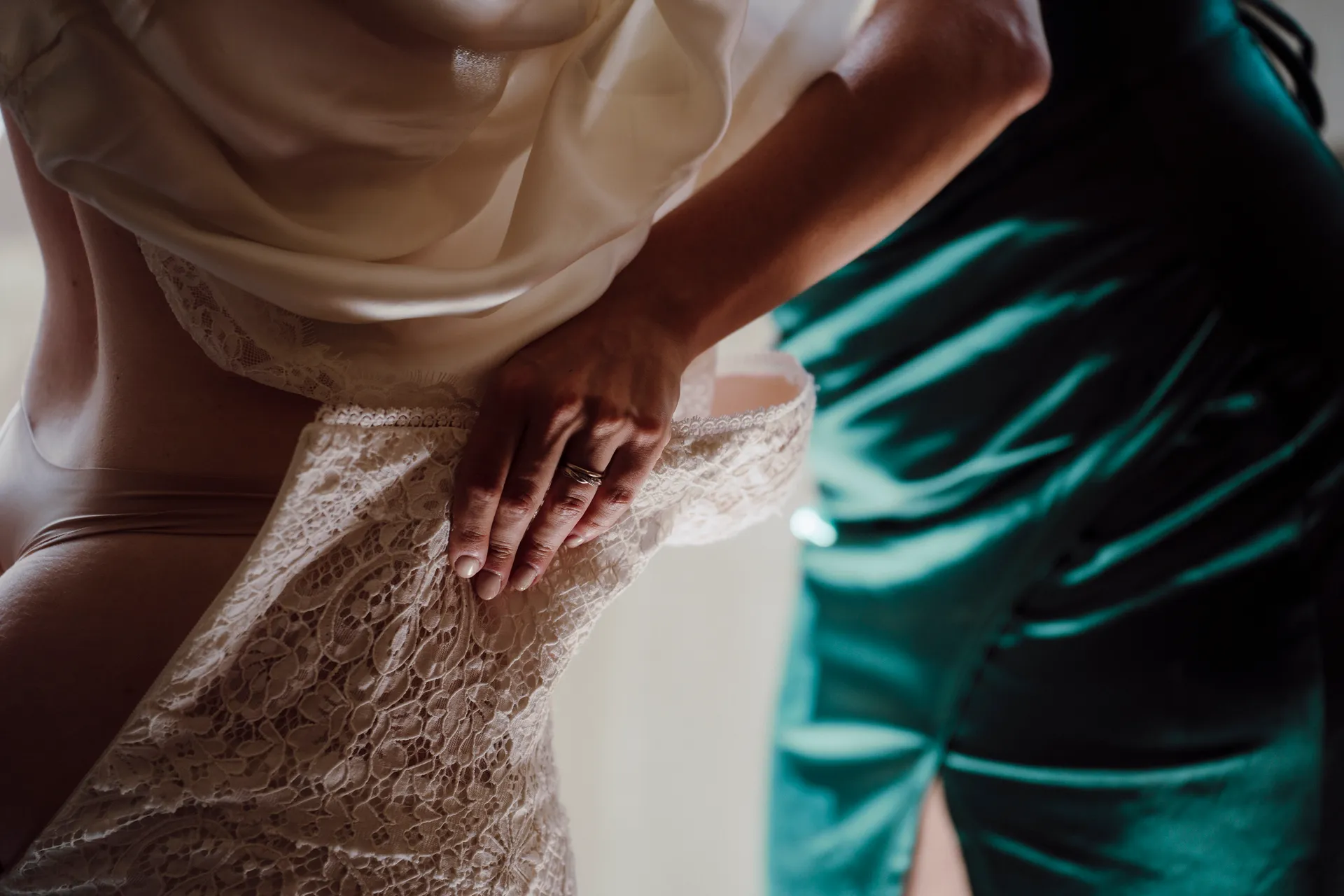 Fotografa di matrimoni intimi